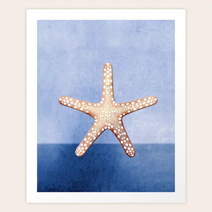 Starfish Nautical Art Print