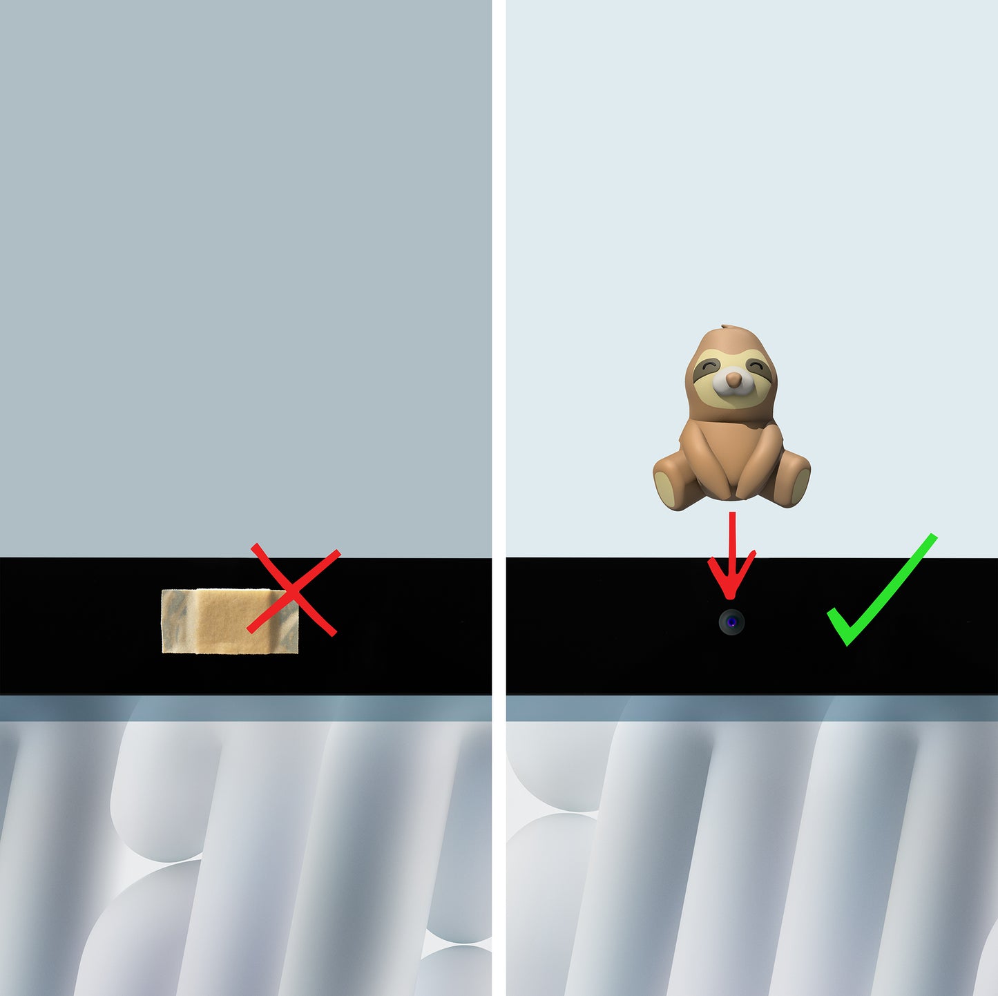 Sloth MacBook Pro Laptop Camera Cover
