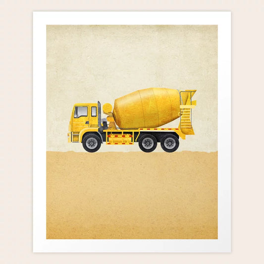 Cement Truck Construction Vehicle