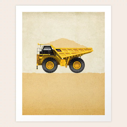 Dump Truck Construction Vehicle