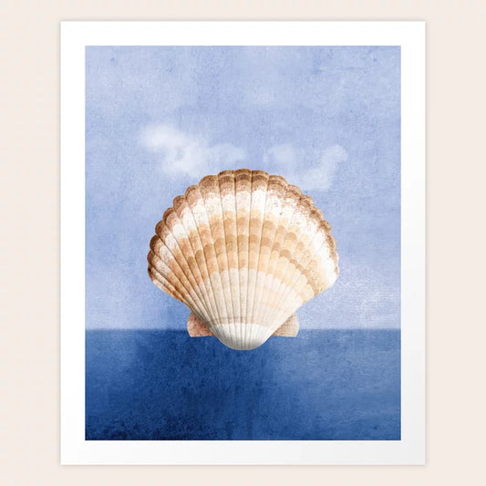 Shell Nautical Art Print