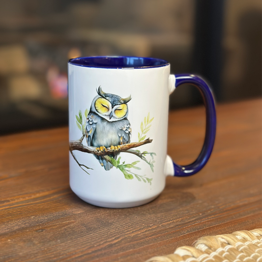 Sleeping Owl Mug