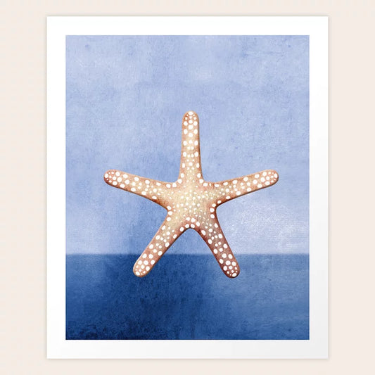 Starfish Nautical Art Print